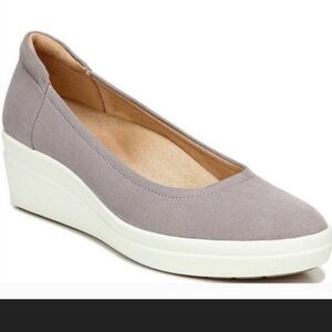 Naturalizer Sam Women's Gray Wedge Shoes 8